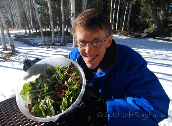 Jeff Rogers Colorado winter picnic